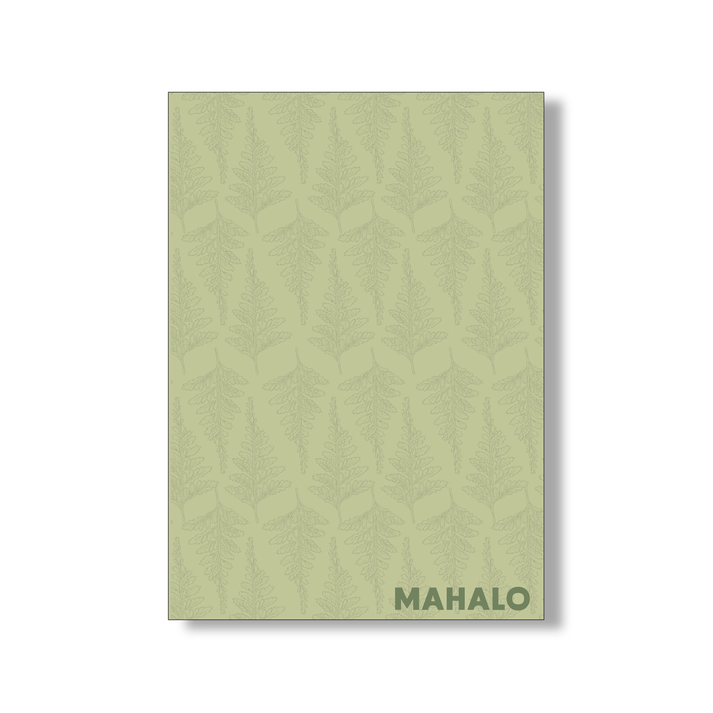 Mahalo Card: Palapalai